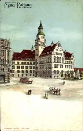 Ak Döbeln in Sachsen, Neues Rathaus