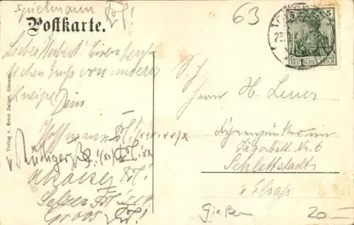 Studentika Ak Gießen, Corpshaus Hassia, Innenansicht, KSCV