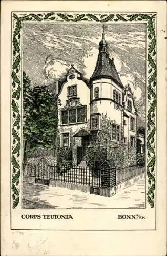 Studentika Ak Bonn, Corps Teutonia, Corpshaus, KSCV