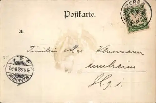 Künstler Ak Rothenburg ob der Tauber Mittelfranken, Markusturm, Röderbogen