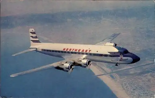 Ak Passagierflugzeug Sunliners, Northeast