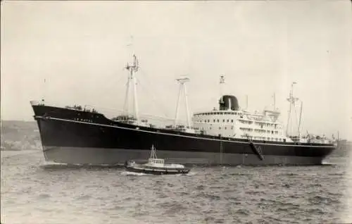Foto Ak Frachtschiff, Natal, Transport