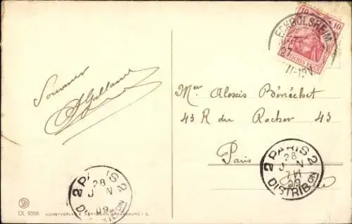 Ak Strasbourg Straßburg Elsass Bas Rhin, Rheinbrücken