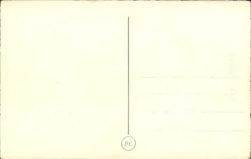 Ak Liebespaar, Rosen