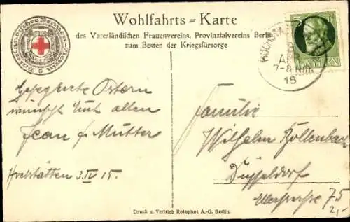 Künstler Ak Kronprinz Rupprecht von Bayern, Portrait in Uniform