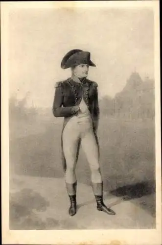 Künstler Ak Isabey, Bonaparte a Malmaison, Napoleon