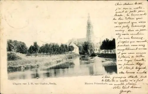 Ak Breda Nordbrabant Niederlande, Nieuwe Prinsenkade