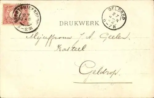 Ak Breda Nordbrabant Niederlande, Nieuwe Prinsenkade