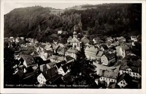 Ak Bad Berneck im Fichtelgebirge, Blick v. Sonnentempel