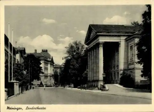 Ak Meiningen in Südthüringen, Landestheater