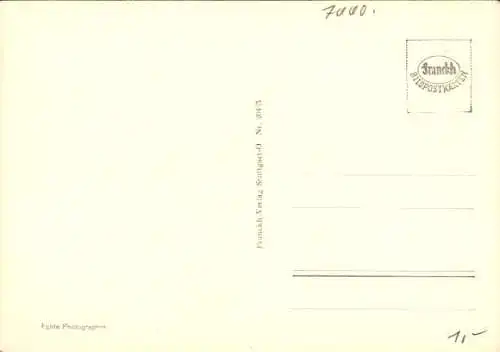 Ak Stuttgart in Württemberg, Hauptbahnhof, Straßenbahn