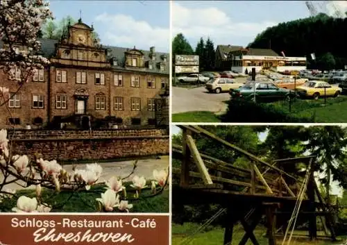 Ak Ehreshoven Engelskirchen Oberbergischer Kreis, Schloss, Restaurant, Cafe