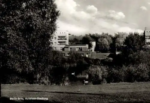 Ak Berlin Neukölln Britz, Hufeisen-Siedlung