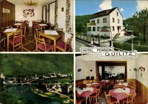 Ak Griedel Butzbach in Hessen, Hotel-Pension Quilitz