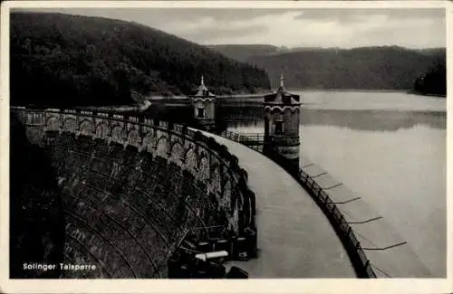 Ak Solingen im Bergischen Land, Solinger Talsperre