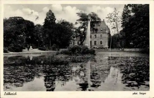 Ak Lobberich Nettetal am Niederrhein, See, Villa