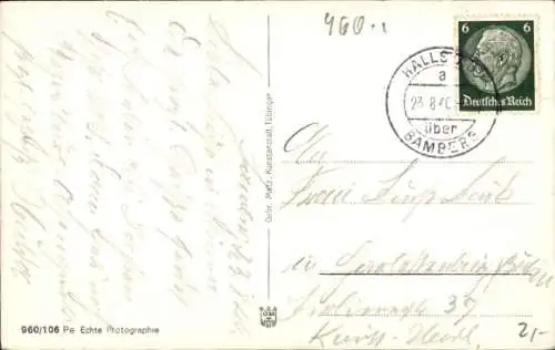 Ak Bamberg in Oberfranken, Klein Venedig, Boot