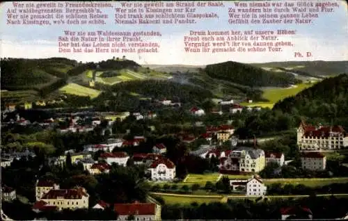 Ak Bad Kissingen Unterfranken Bayern, Gesamtansicht