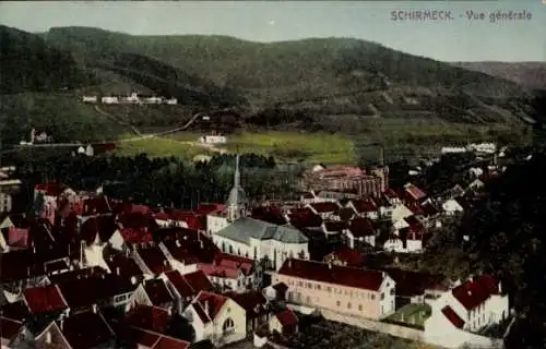Ak Schirmeck Elsass Bas Rhin, Gesamtansicht