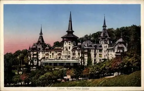 Ak Dolder Zürich Stadt Schweiz, Grand Hotel Dolder