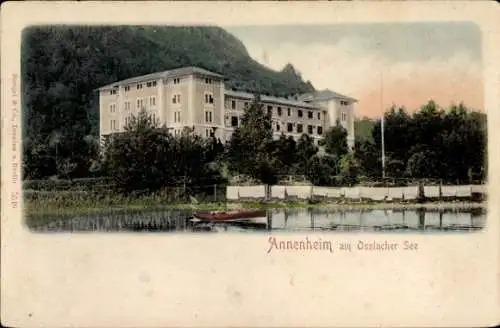 Ak Annenheim am Ossiachersee Kärnten, Gebäude