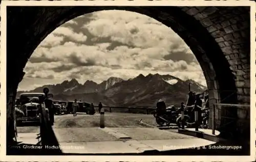 Ak Großglockner Tirol, Hochalpenstraße, Schobergruppe