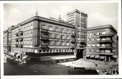 Ak Moravská Ostrava Mährisch Ostrau Region Mährisch Schlesien, Historische Gebäude, Straße, We...
