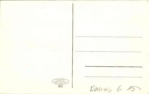 Ak Gdańsk Danzig, Holzmarkt, Obelisk
