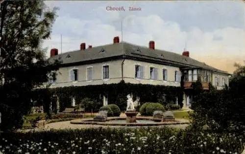 Ak Choceň Chotzen Region Pardubice, Schloss