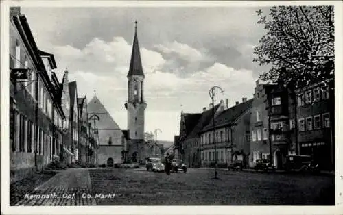 Ak Kemnath in der Oberpfalz, Oberer Markt