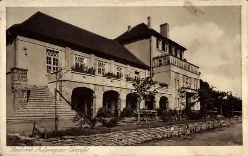 Ak Bredenscheid Hattingen, Erholungsheim des Jugendbundes für entschiedenes Christentum, Saal