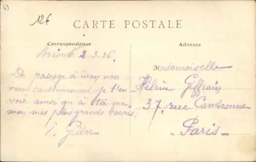 Ak Brioude Haute Loire, Boulevard Desaix