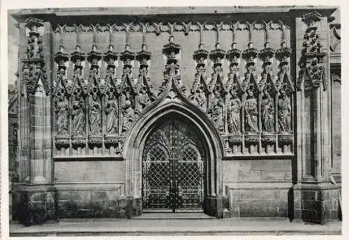 Set von 9 Ak im Umschlag, Der Dom zu Zwickau