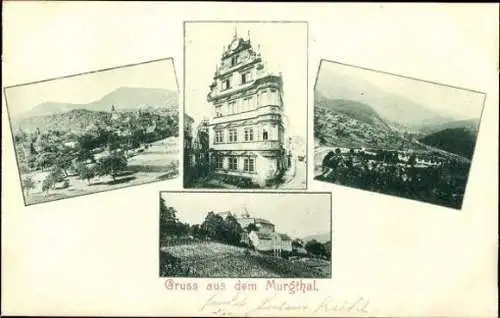 3 Ak Gaggenau im Murgtal Schwarzwald, 2 Ak ohne AK Einteilung