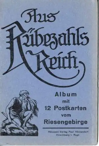 Set von 12 Ak im Umschlag, Aus Rübezahl's Reich, Riesengebirge