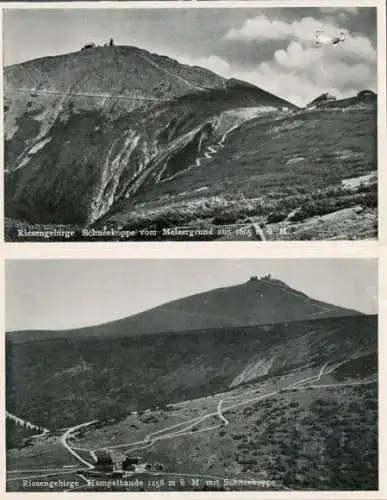 Set von 12 Ak im Umschlag, Aus Rübezahl's Reich, Riesengebirge