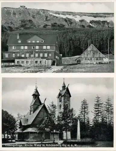 Set von 12 Ak im Umschlag, Aus Rübezahl's Reich, Riesengebirge