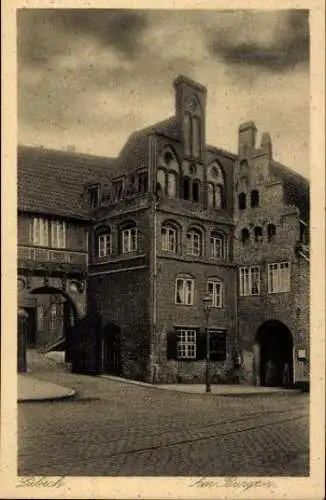 Set von 12 Ak im Umschlag, Lübeck, diverse Ansichten