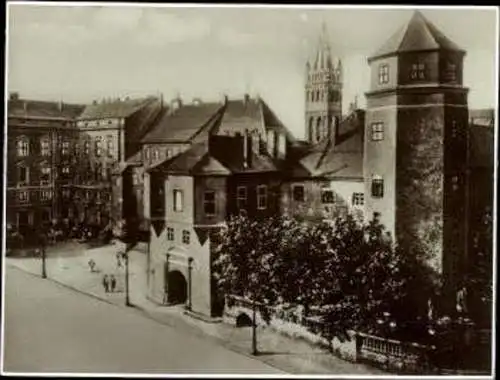 Set von 12 Fotos 6x9 cm im Umschlag, Königsberg in Ostpreußen, diverse Ansichten