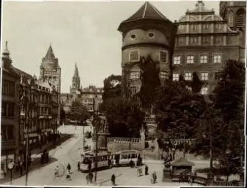 Set von 12 Fotos 6x9 cm im Umschlag, Königsberg in Ostpreußen, diverse Ansichten