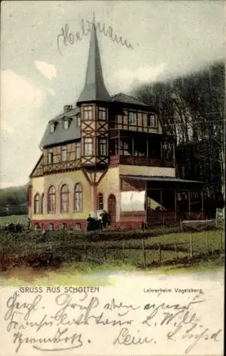 Ak Schotten im Vogelsbergkreis Hessen, Lehrerheim Vogelsberg