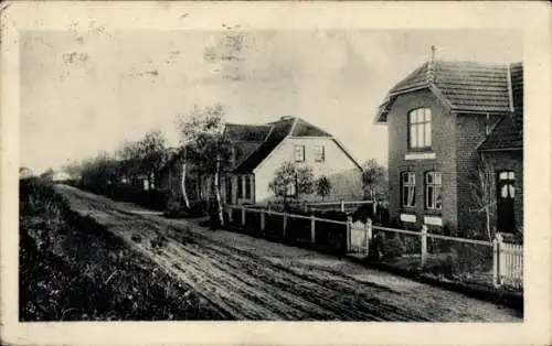 Ak Hamdorf in Schleswig Holstein, Straßenpartie