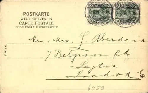 Ak Offenbach am Main Hessen, Tulpenhofstraße