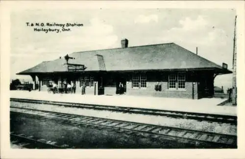 PC Haileybury Ontario Kanada, Railway Station