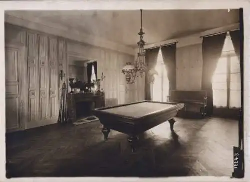 Foto Paris, Billard Saal 1911