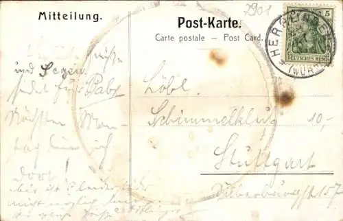 Ak Klingenstein Blaustein in Württemberg, Brauerei und Gasthof zur kalten Herberge