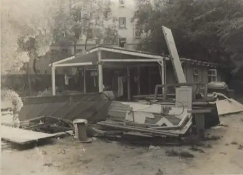 Original Foto Berlin Kreuzberg Krankenhaus Am Urban, Baracke, um 1946