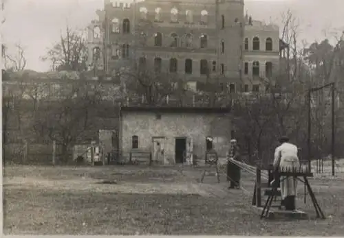 Original Foto Berlin Steglitz, Rothenburgstraße, Blindenanstalt, Blindenschule, um 1946