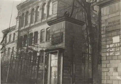 Original Foto Berlin Steglitz, Rothenburgstraße, Blindenanstalt, Blindenschule, um 1946