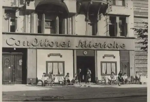 Original Foto Berlin Charlottenburg, Rankestraße, Conditorei Miericke, um 1950
